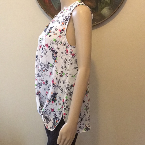 Laundry by Shelli Segal sleeveless top. Sz M - Picture 4 of 7